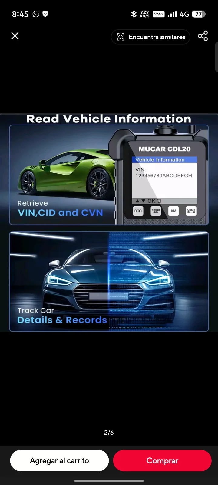 scaner para vehiculos obd imagen 6