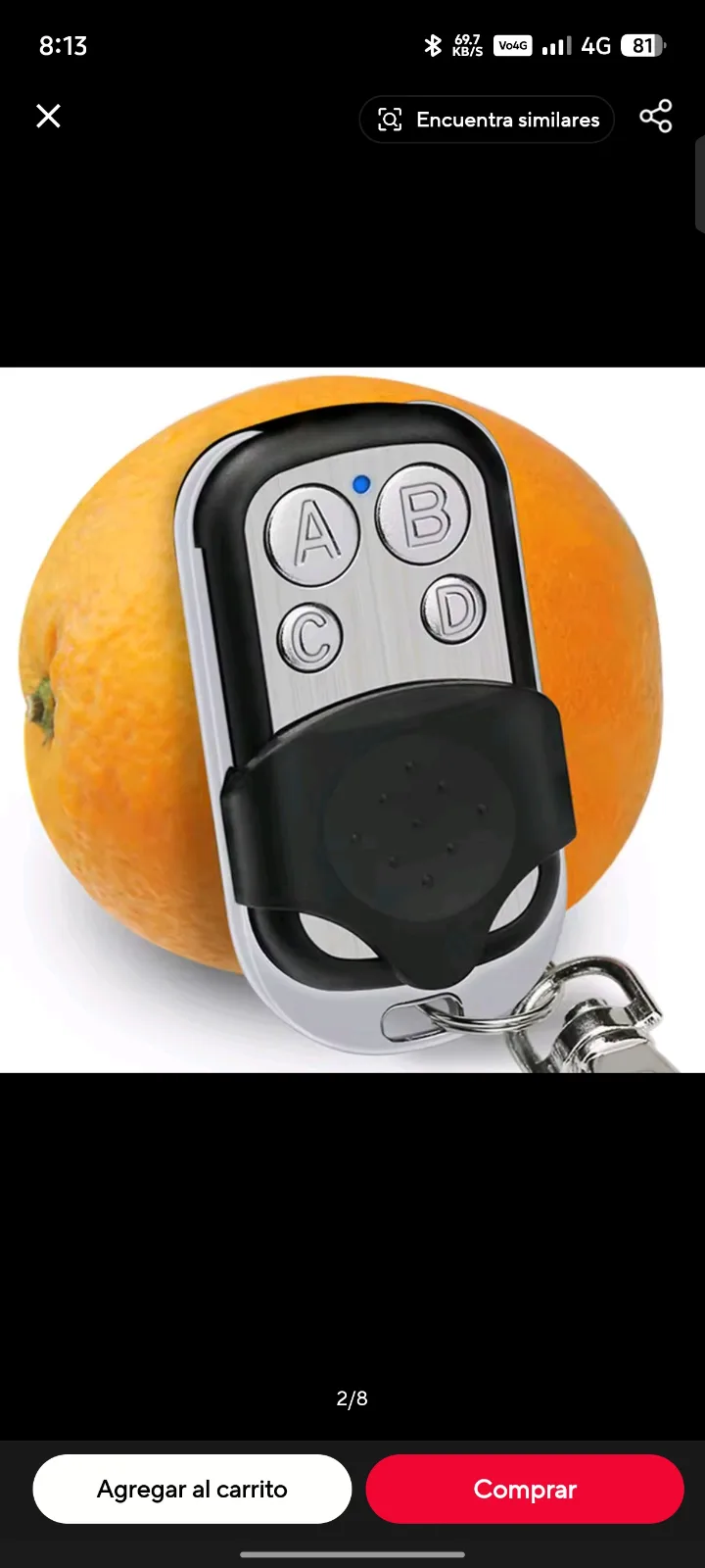 control duplicador para carro y puertas de garage imagen 2
