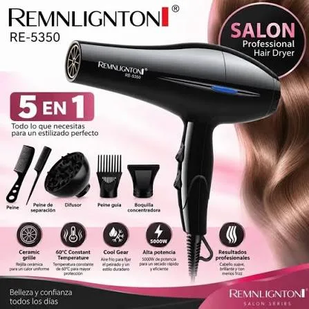 SECADOR DE CABELLO REMINLIGNTON imagen 2
